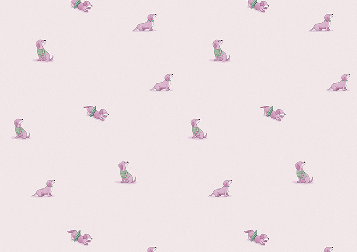 Dasching About, Puppy Princess - Roman Blind - Image 7